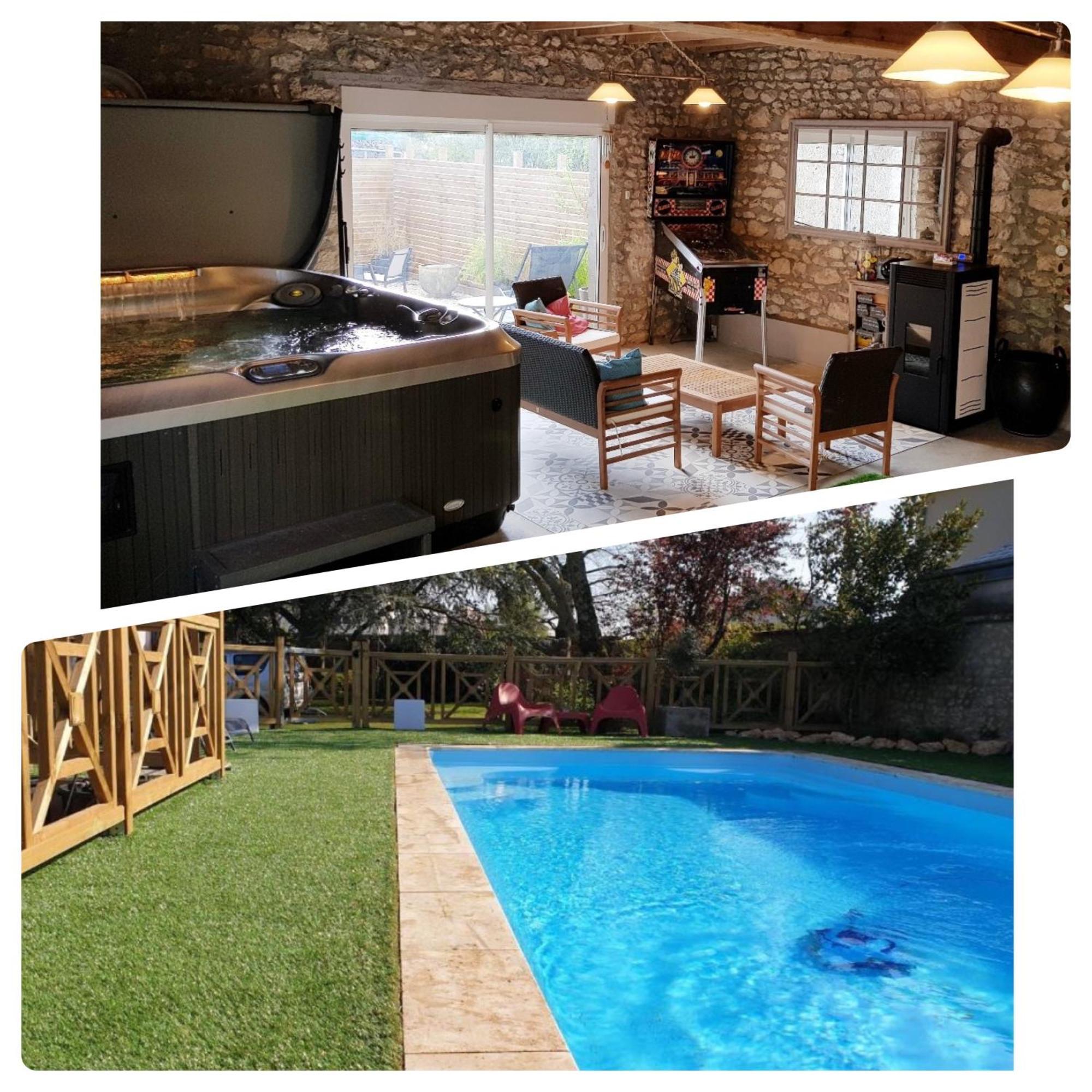 Le Grand Cedre Spa Et Sauna Interieur Piscine Marolles  Exterior photo